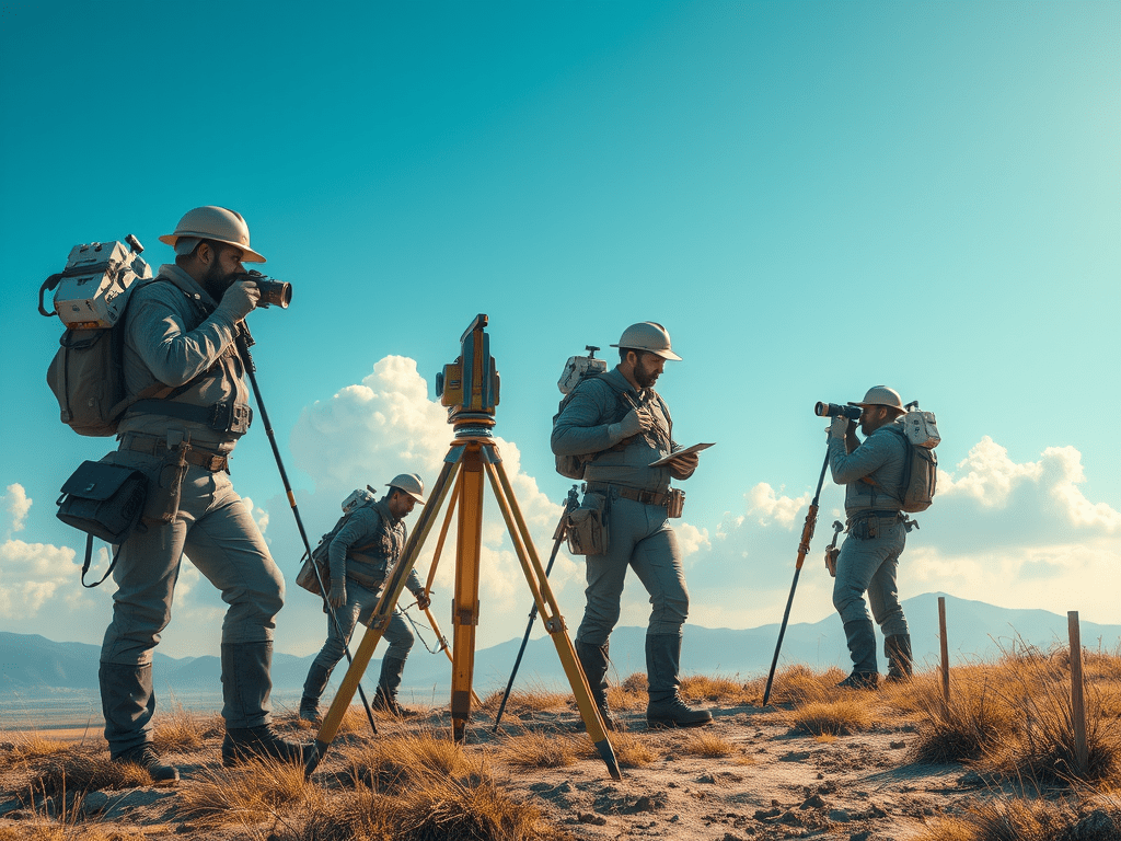 Межевание участков начинается.